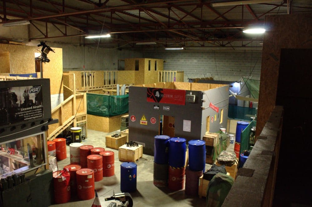Bâtiments et passerelles du CQB